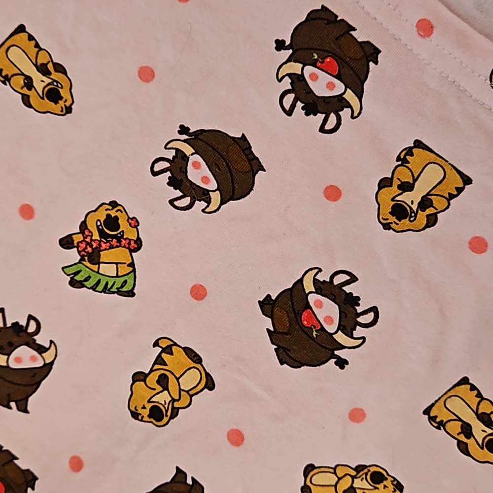 The Lion King Disney baby Timon and Pumbaa cami set Large Hakuna Matata - Picture 8 of 8